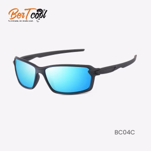 Lentes de sol modernos modelo Deportivo Azul Tipo Espejo