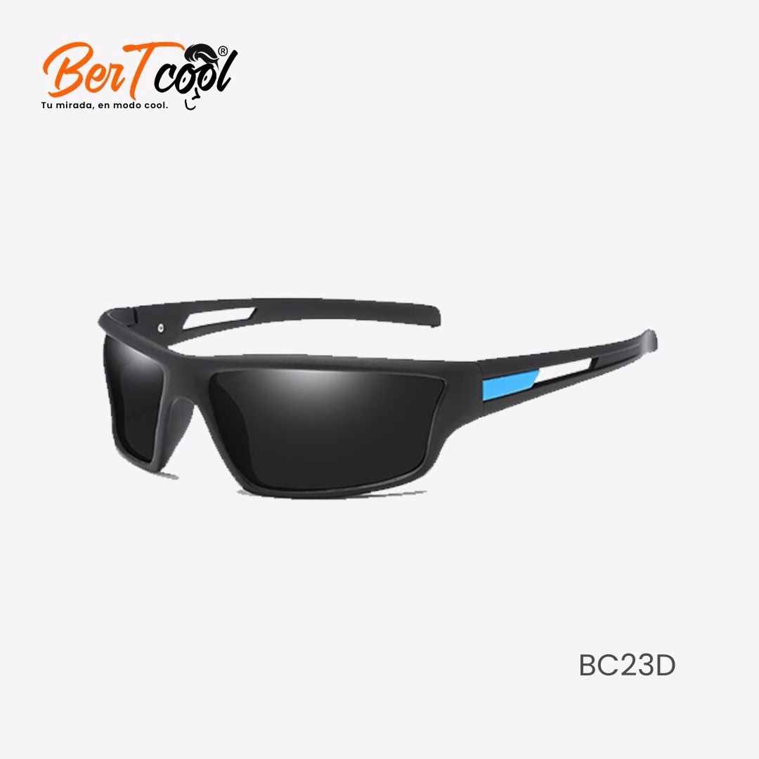 Lentes de sol modernos modelo Deportivo Negro