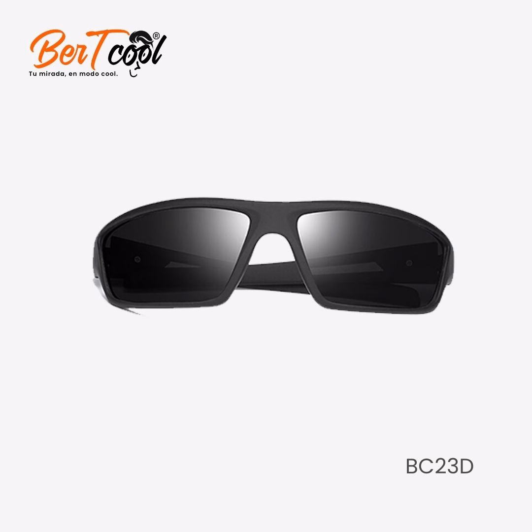 Lentes de sol modernos modelo Deportivo Negro