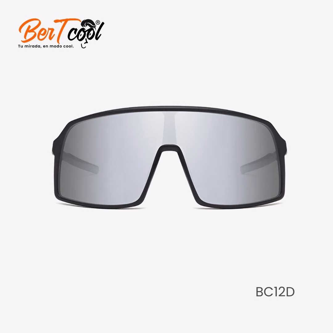 Lentes de sol modernos modelo Deportivo Tipo Espejo